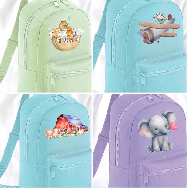 Personalised backpack