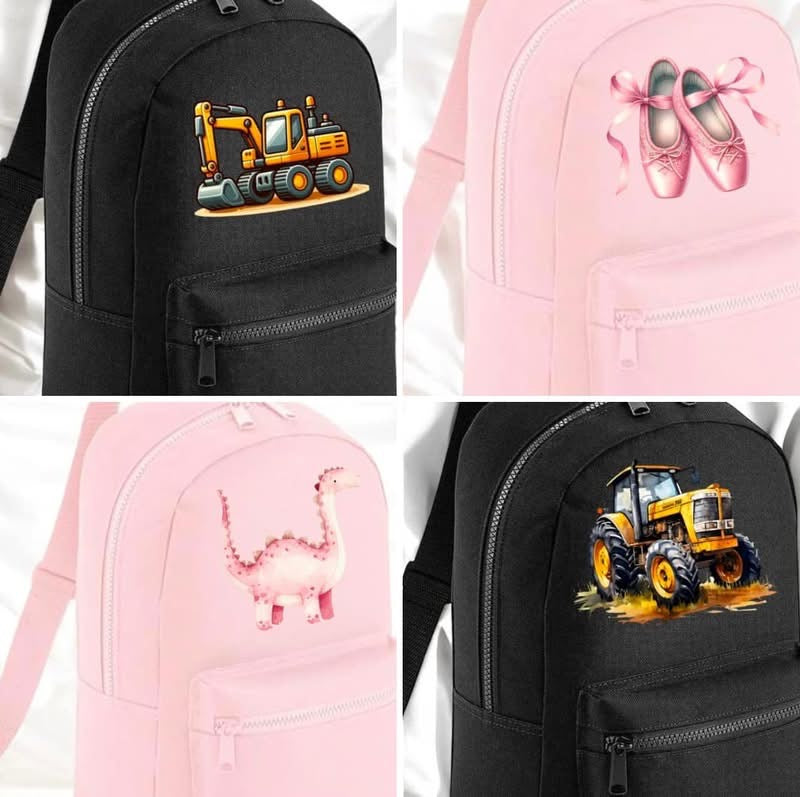Personalised backpack