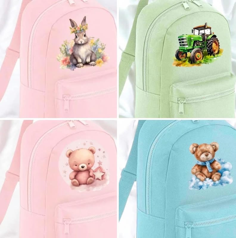 Personalised backpack