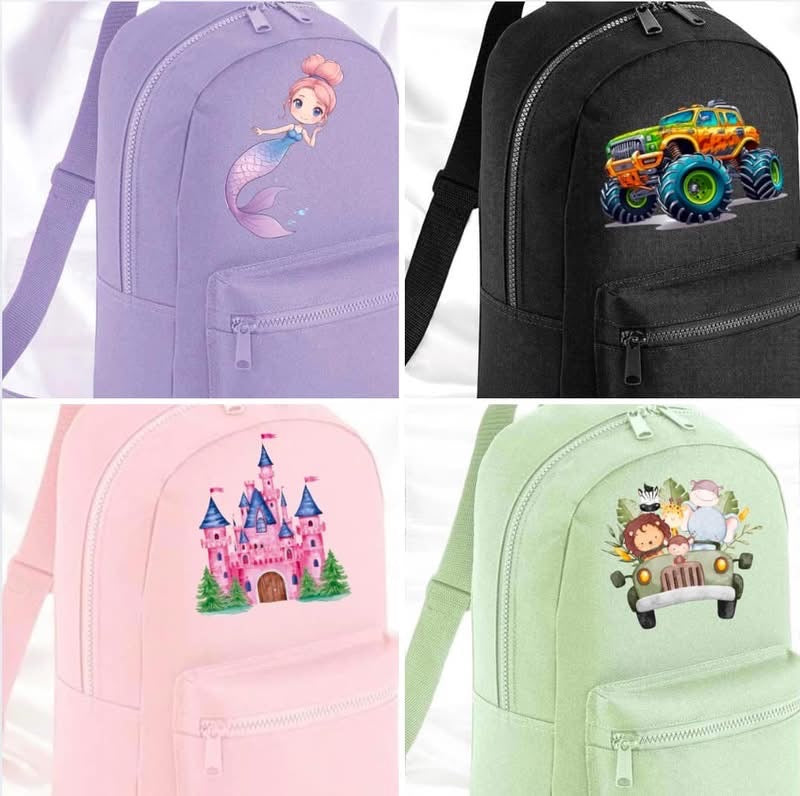 Personalised backpack