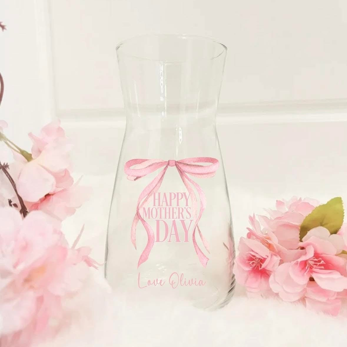 Happy Mother’s Day personalised vase