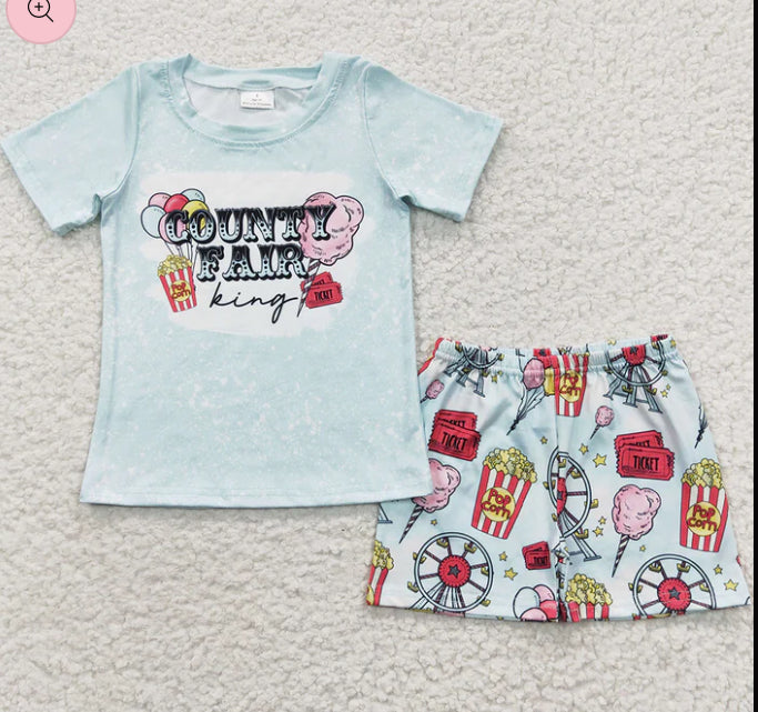 Boy/girl matching county fair set