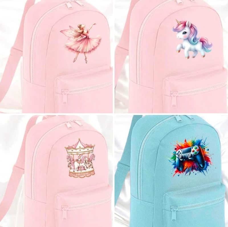 Personalised backpack