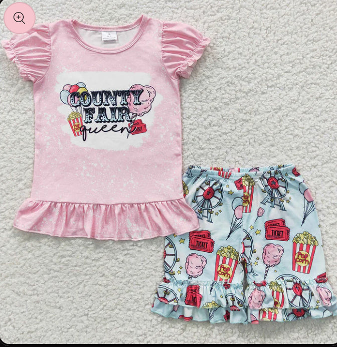 Boy/girl matching county fair set