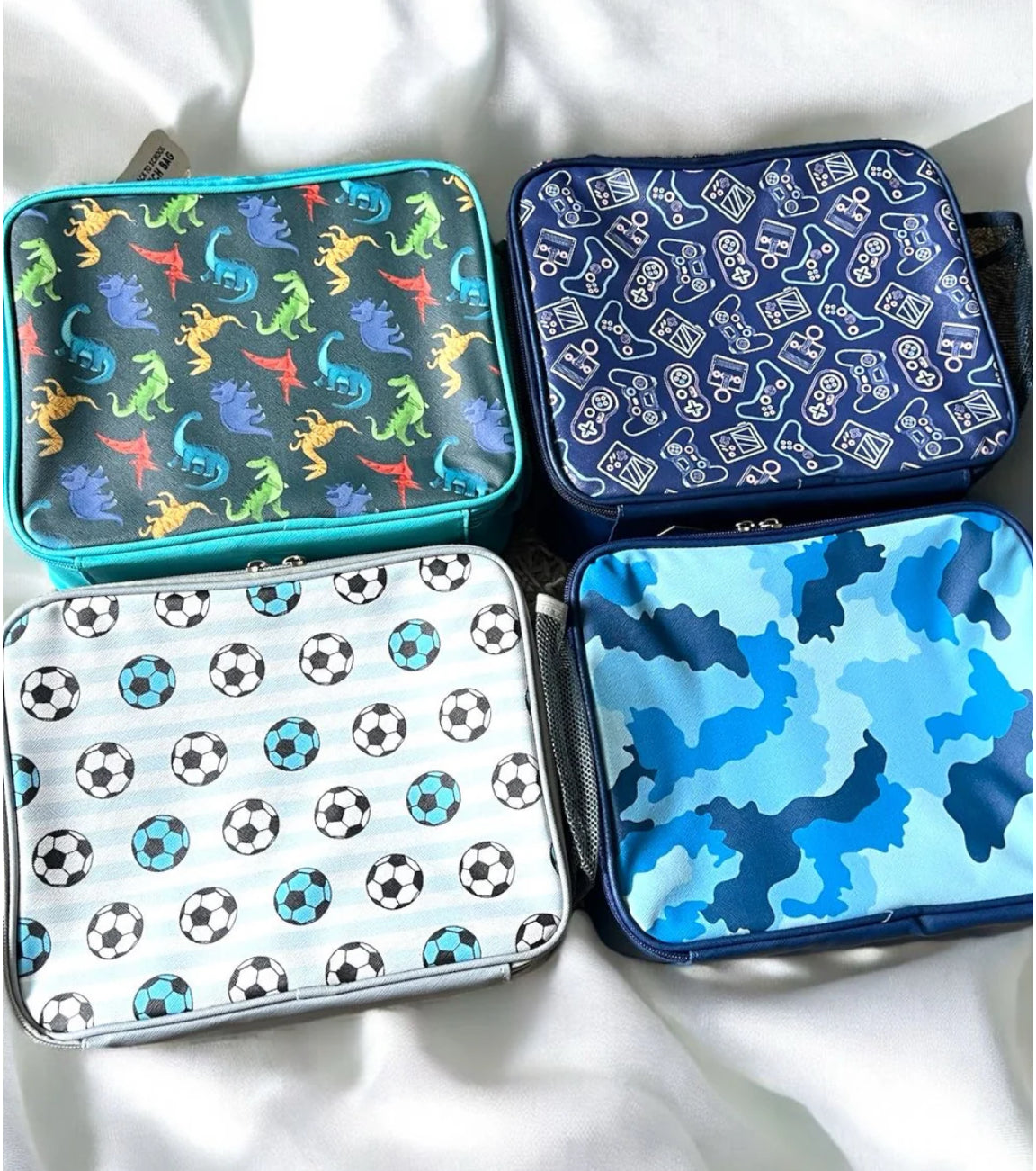 Personalised lunchbox & water bottle set (multiple designs)