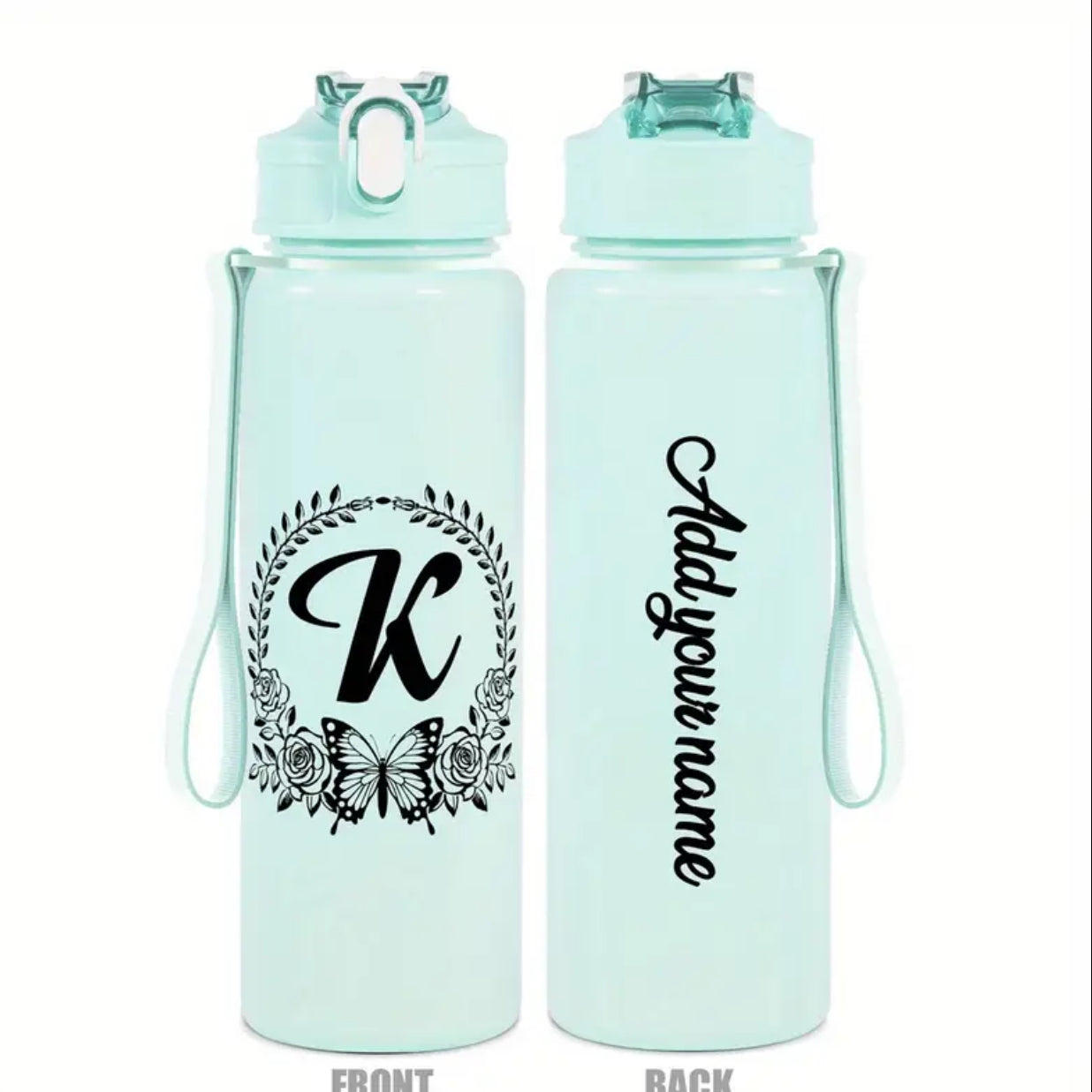 Personalised decor water bottle