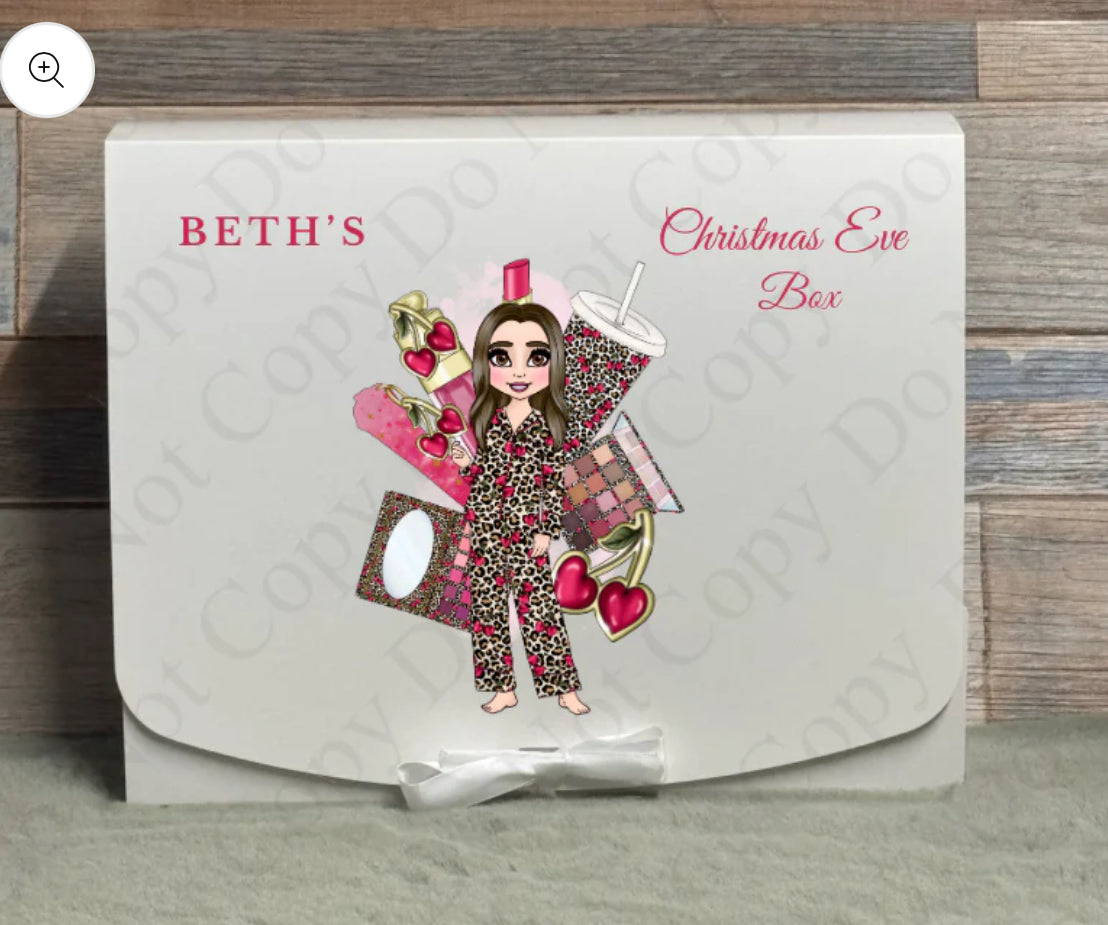 Christmas Eve personalised design box