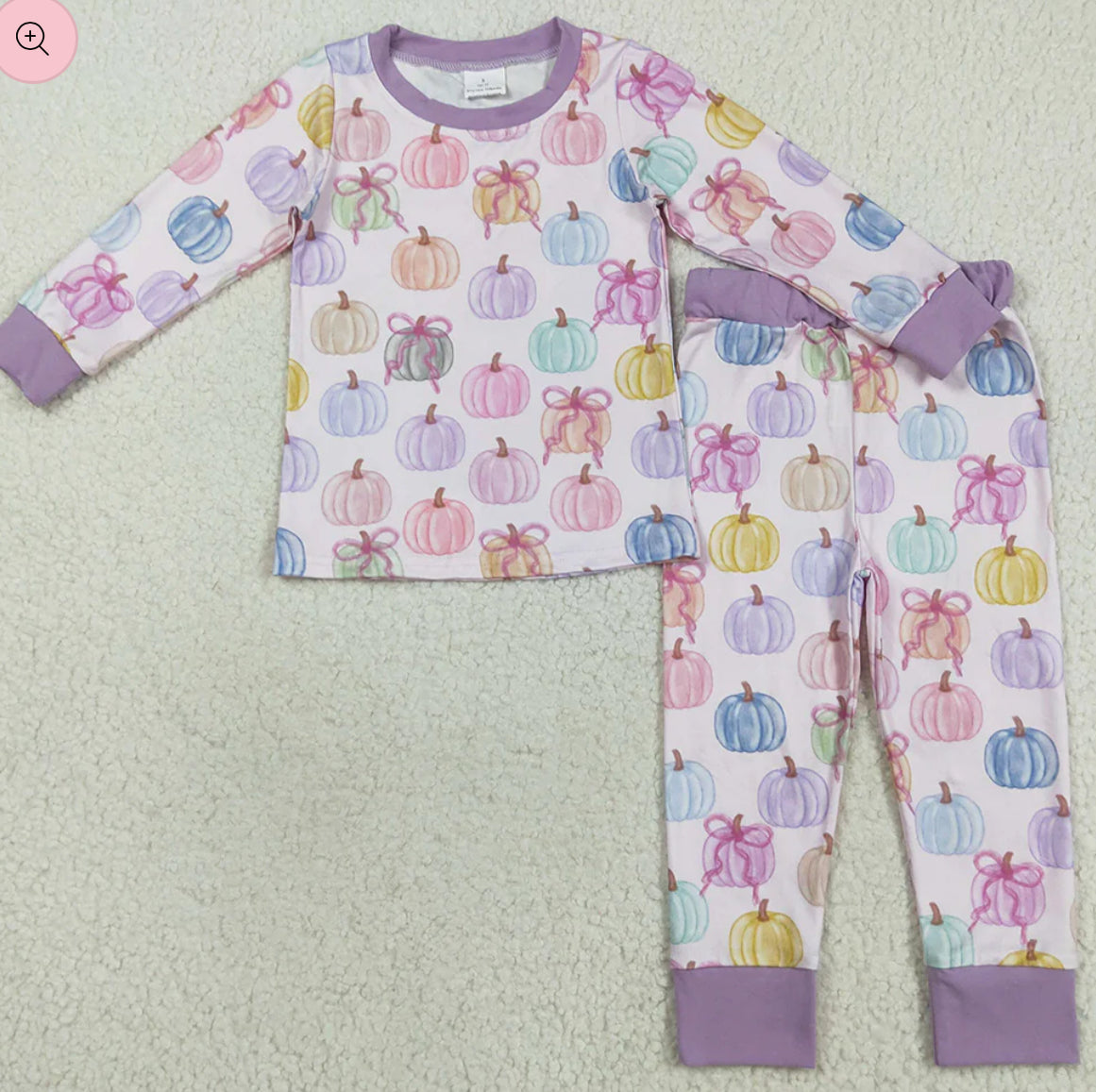 Colourful pumpkins Halloween pyjamas