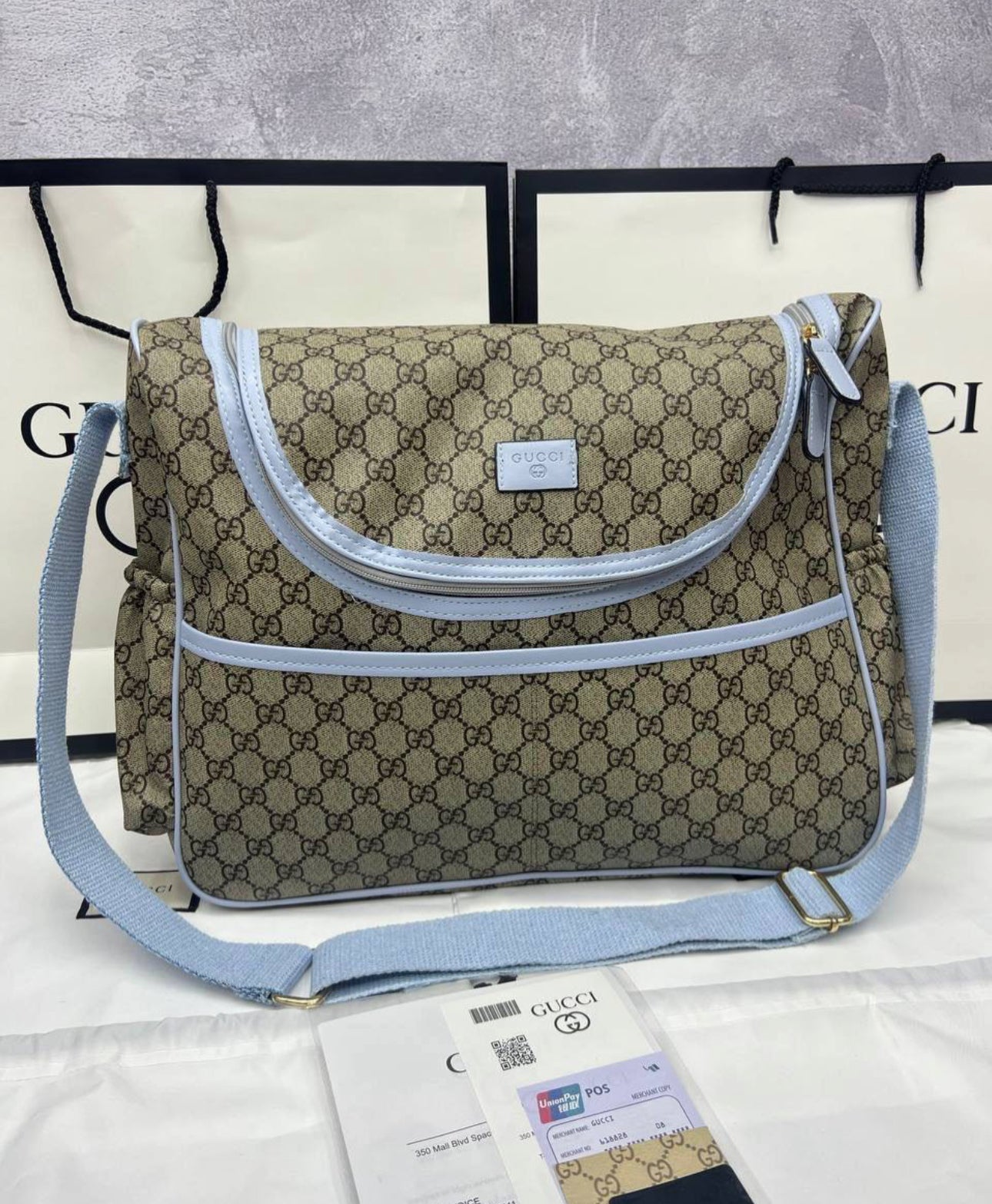Baby changing/ overnight bag - LARGE