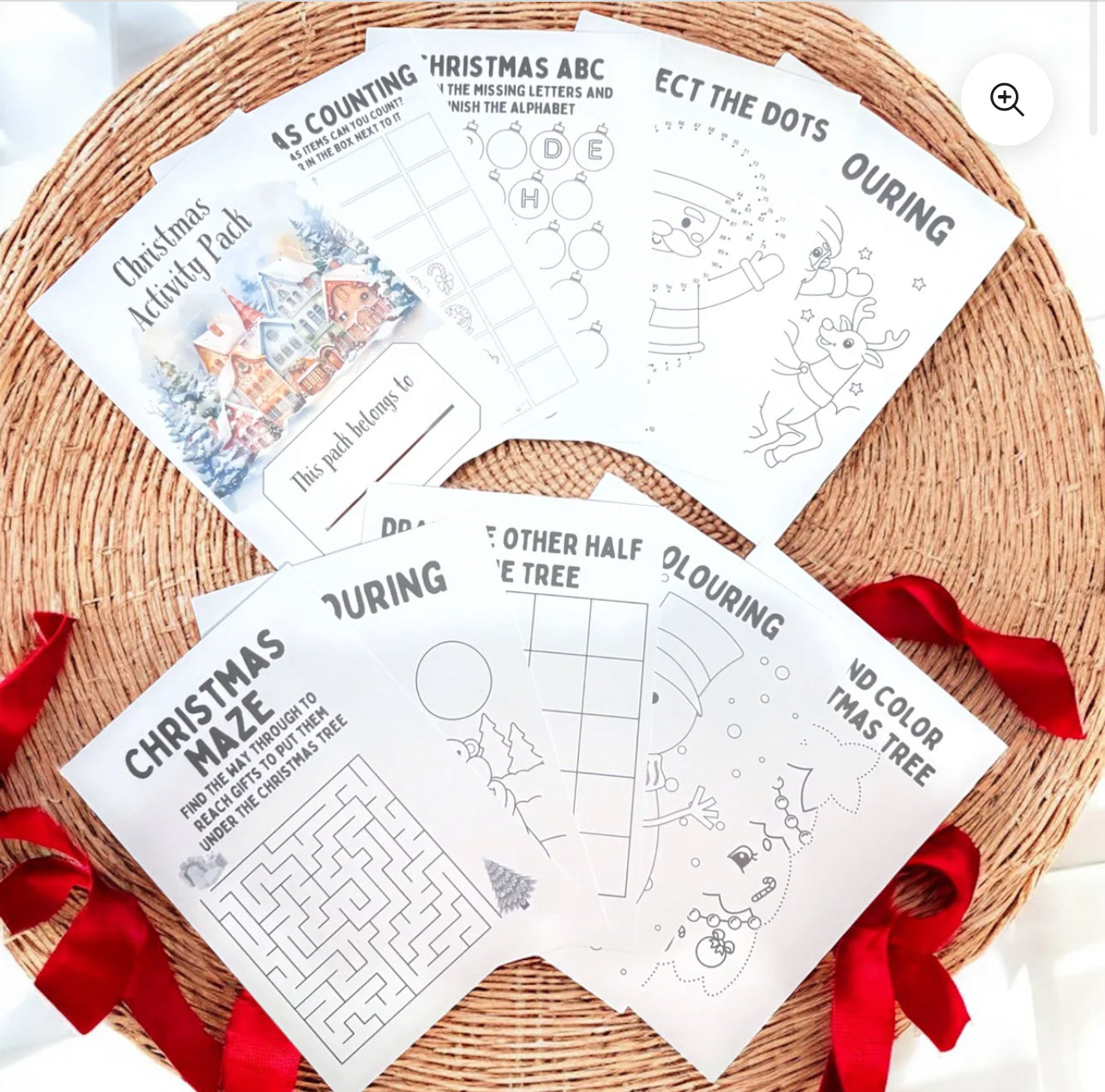 Christmas activity pack