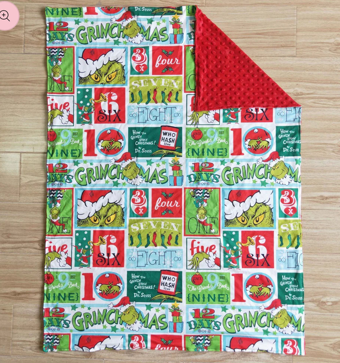 Christmas blanket (multiple designs)