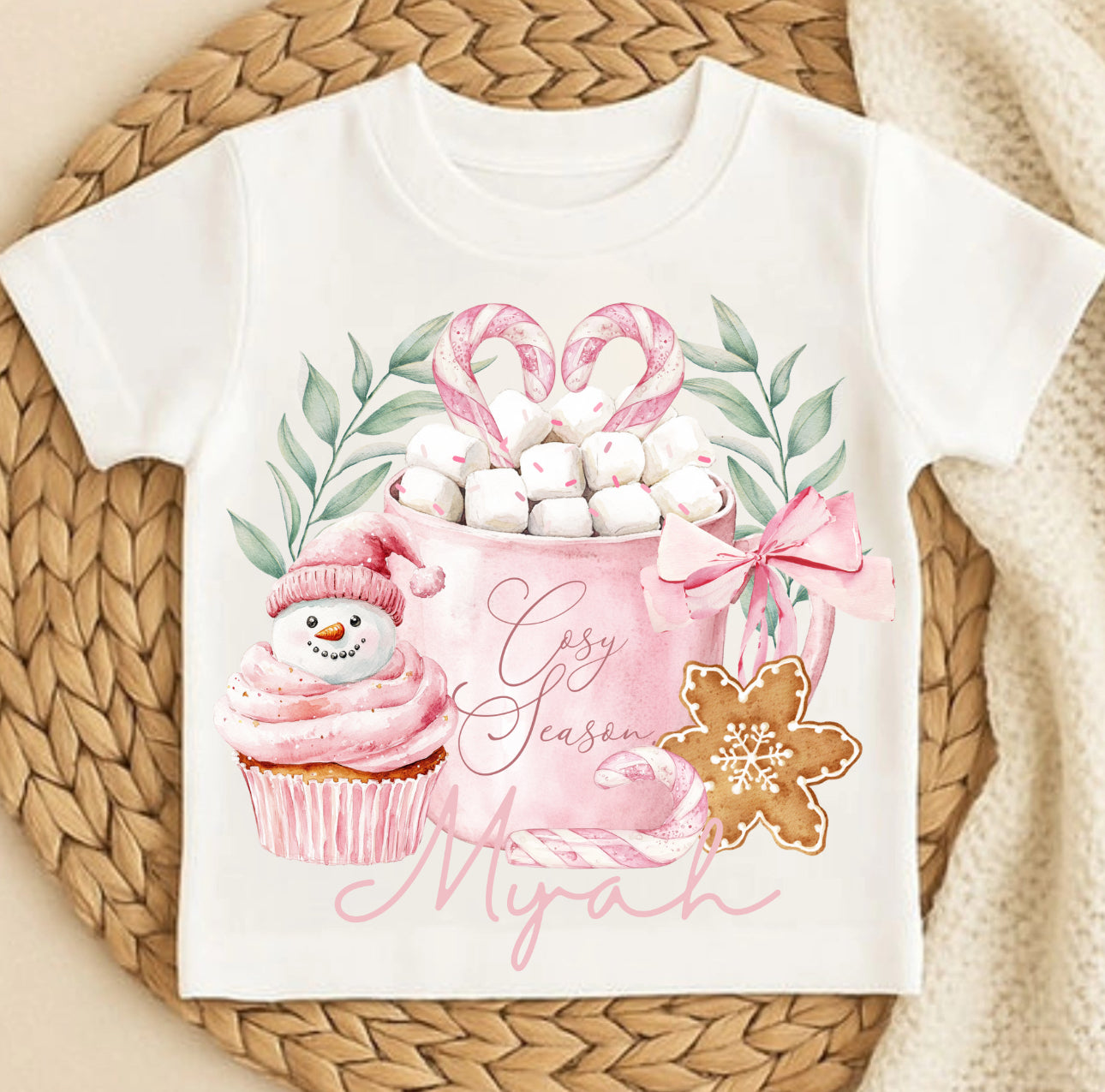 Cosy season personalised T shirt