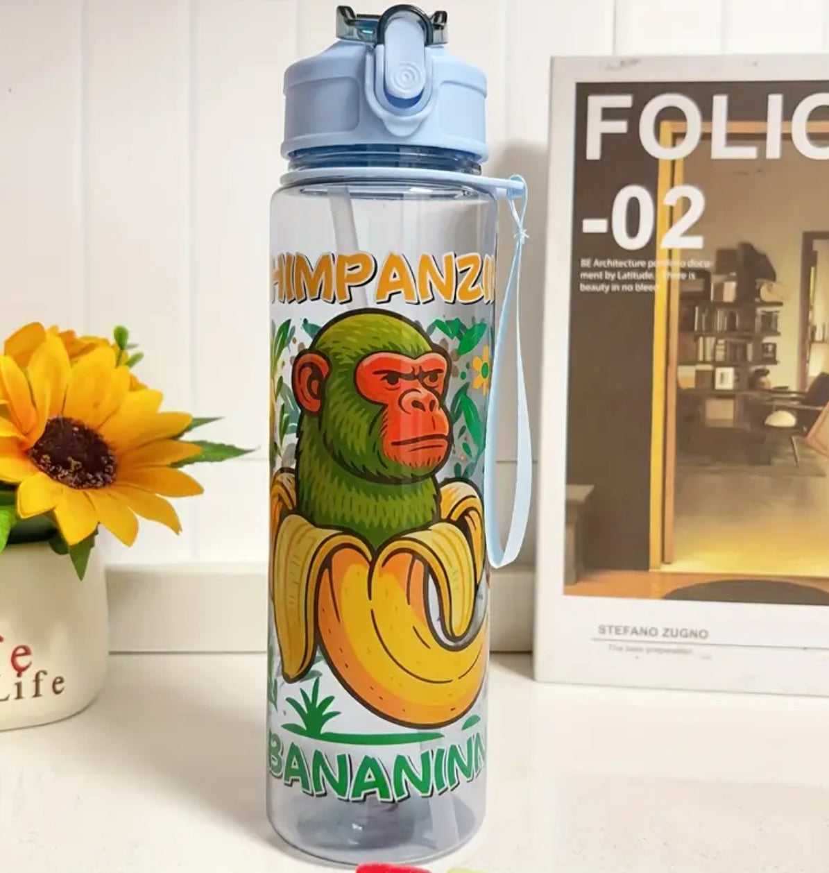 Brain rot drink bottle