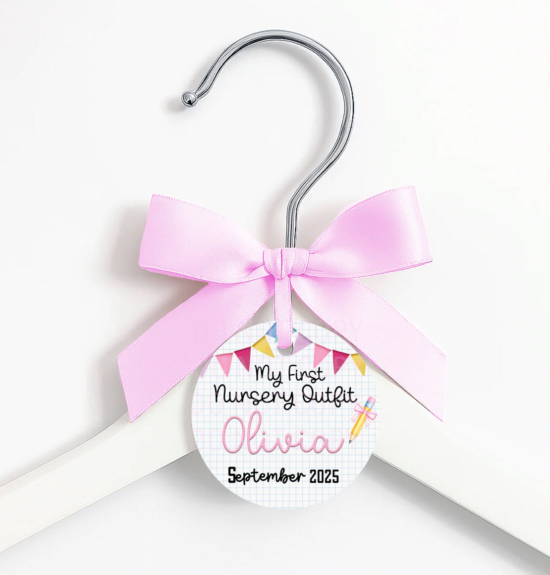 My first school uniform/nursery clothes tag