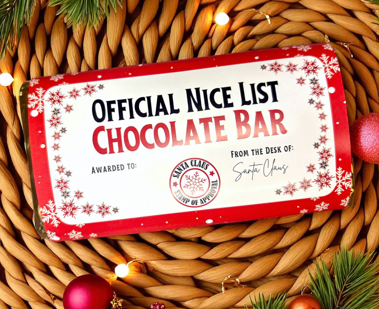 Nice list chocolate