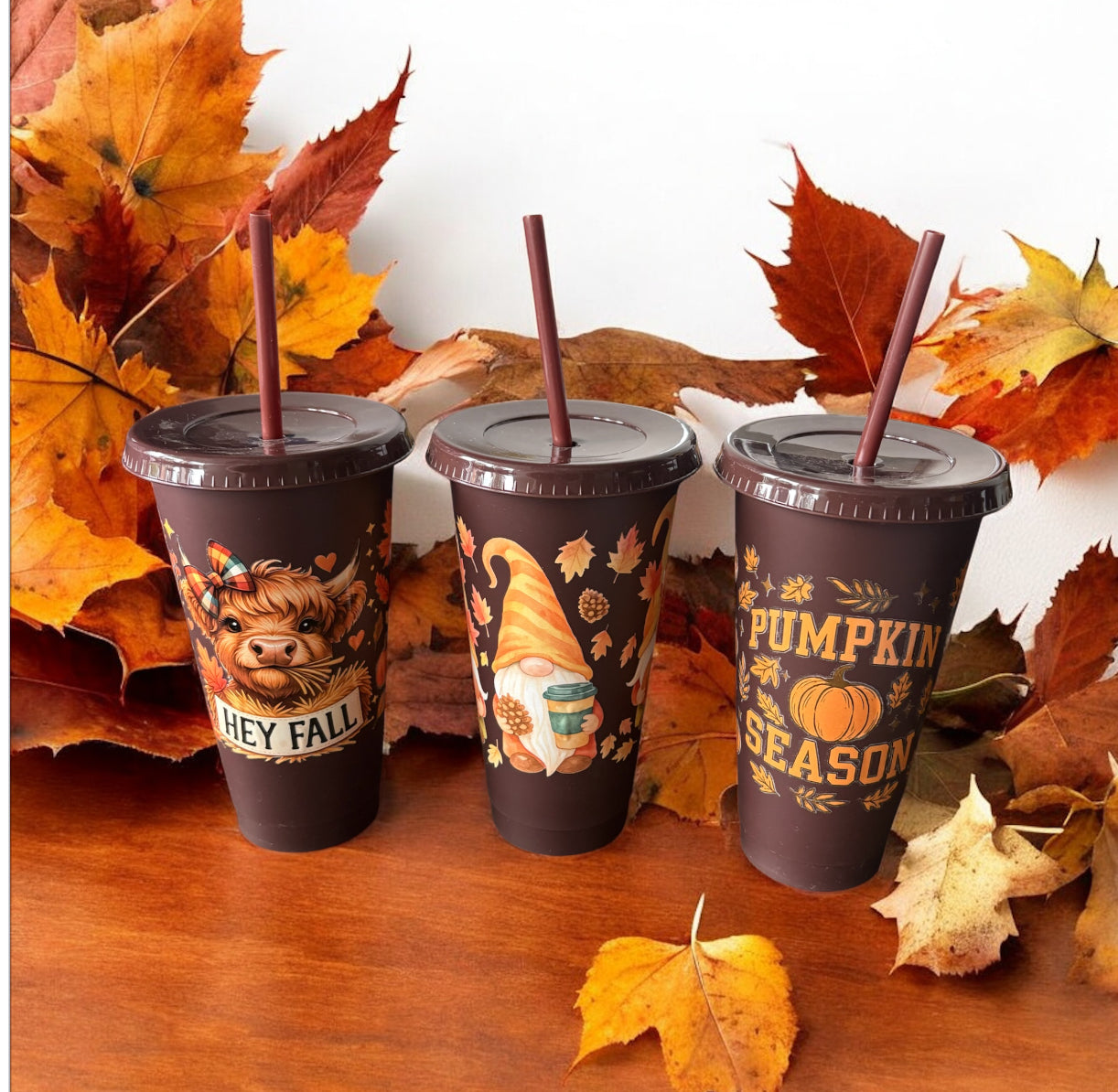 Autumn 24oz cold cup.