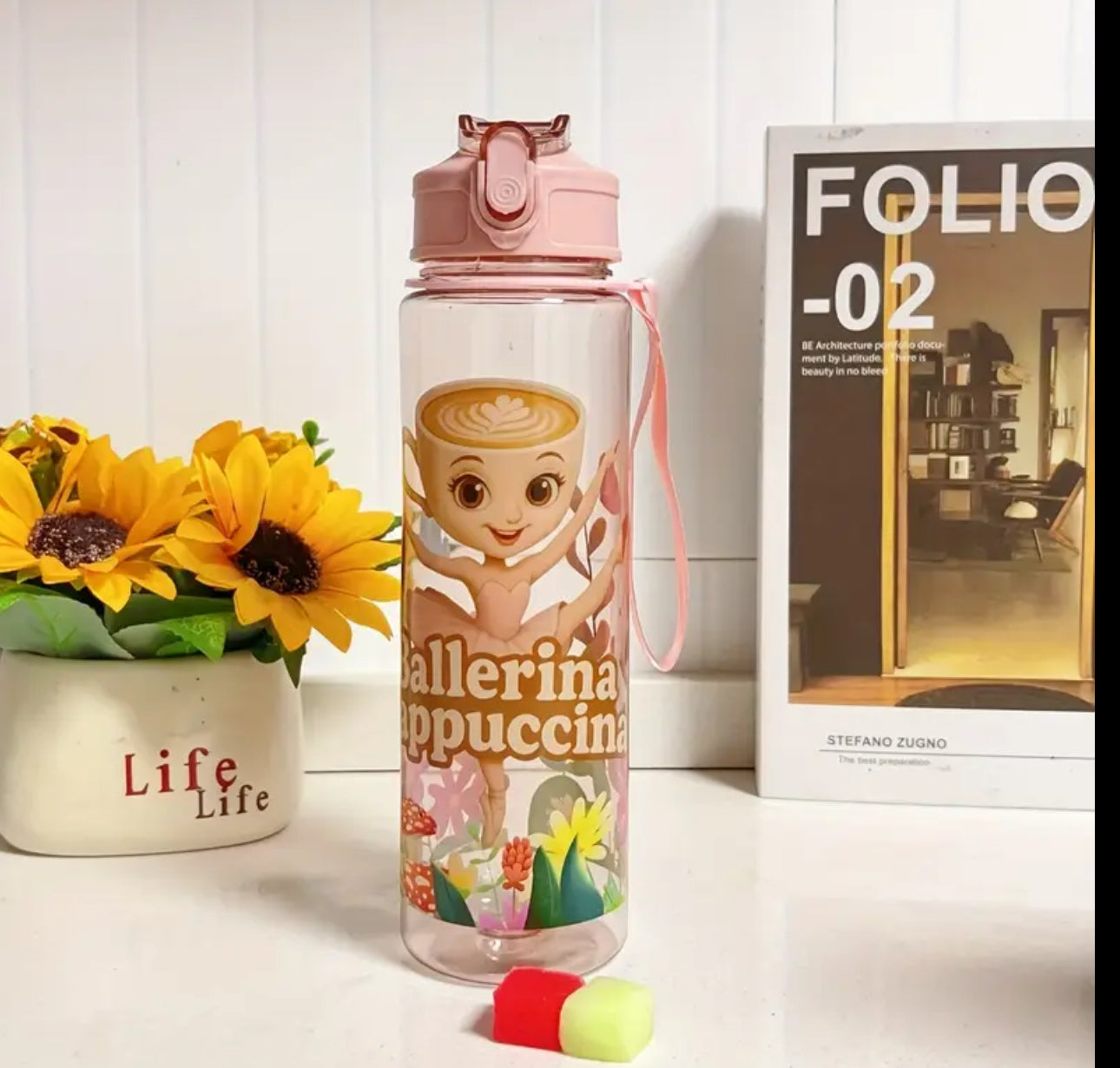 Brain rot drink bottle