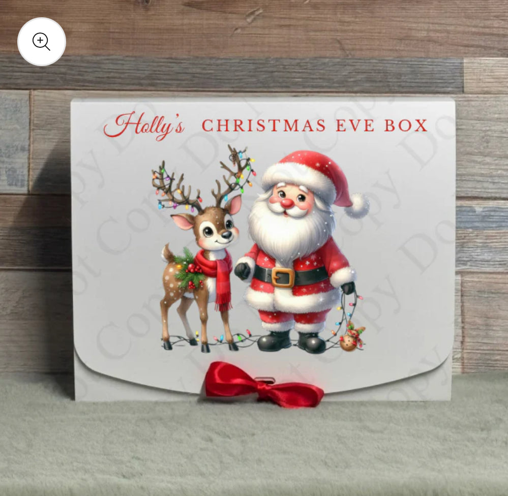 Christmas Eve personalised design box