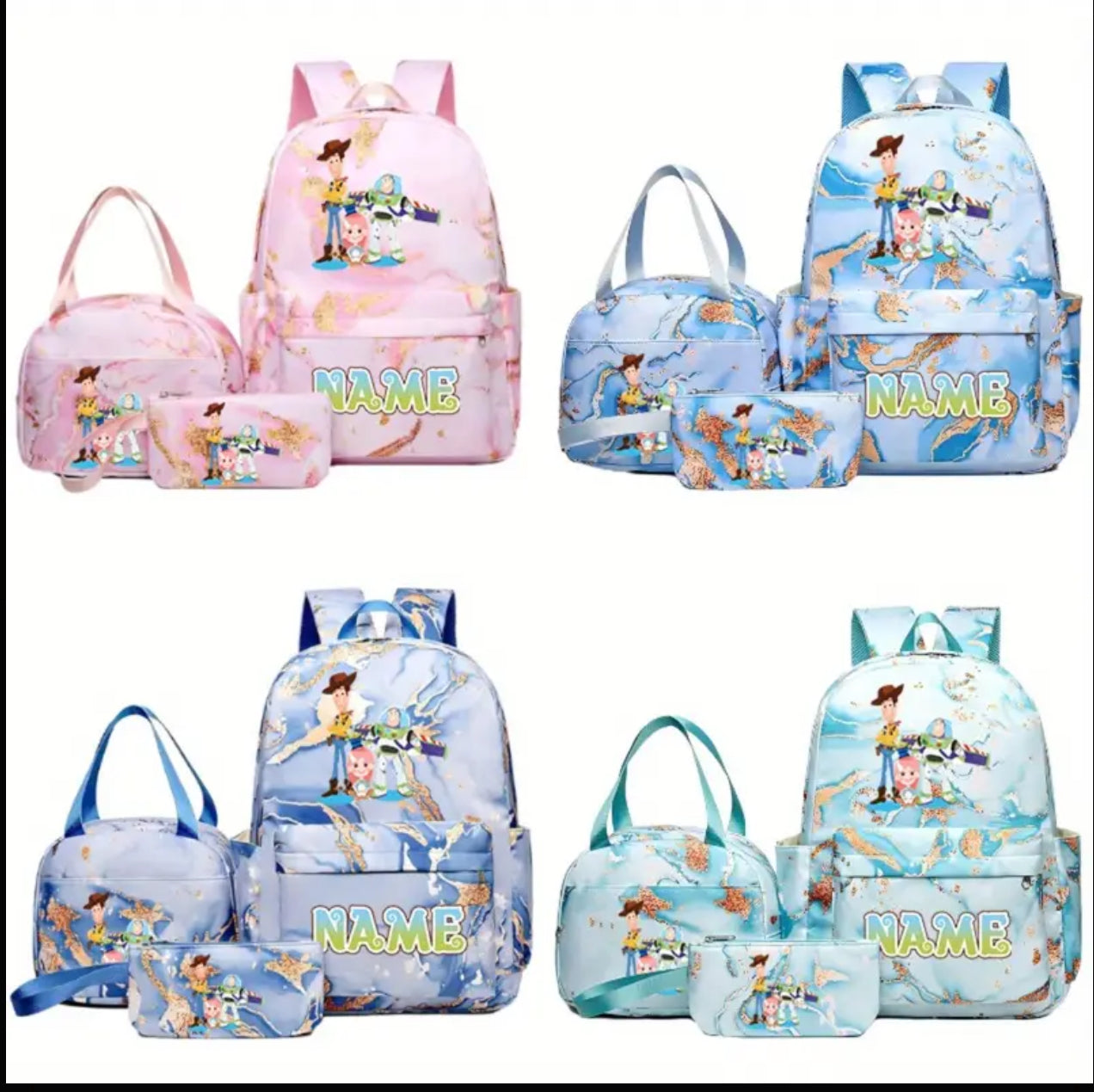 Toy Story personalised 3PCS set