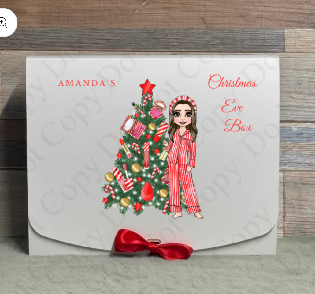 Christmas Eve personalised design box