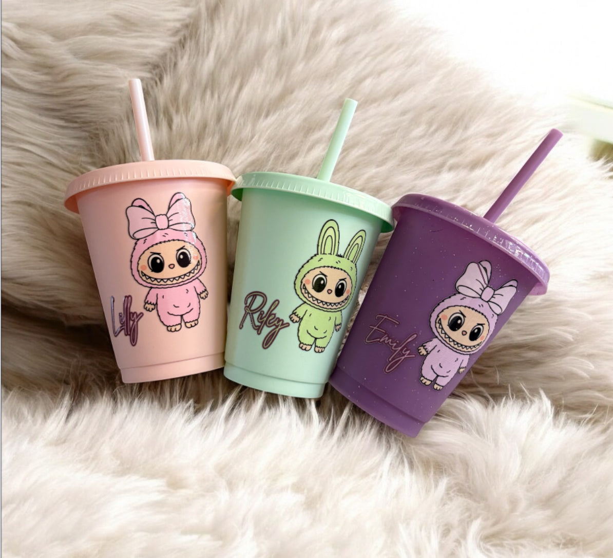 Labubu personalised cold cup
