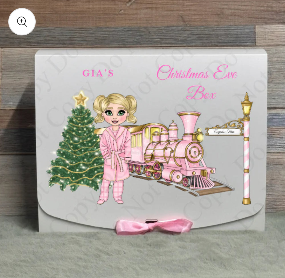 Christmas Eve personalised design box