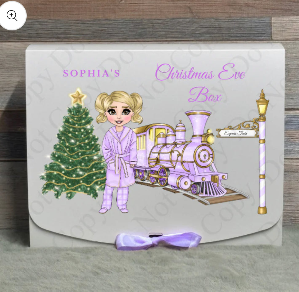 Christmas Eve personalised design box