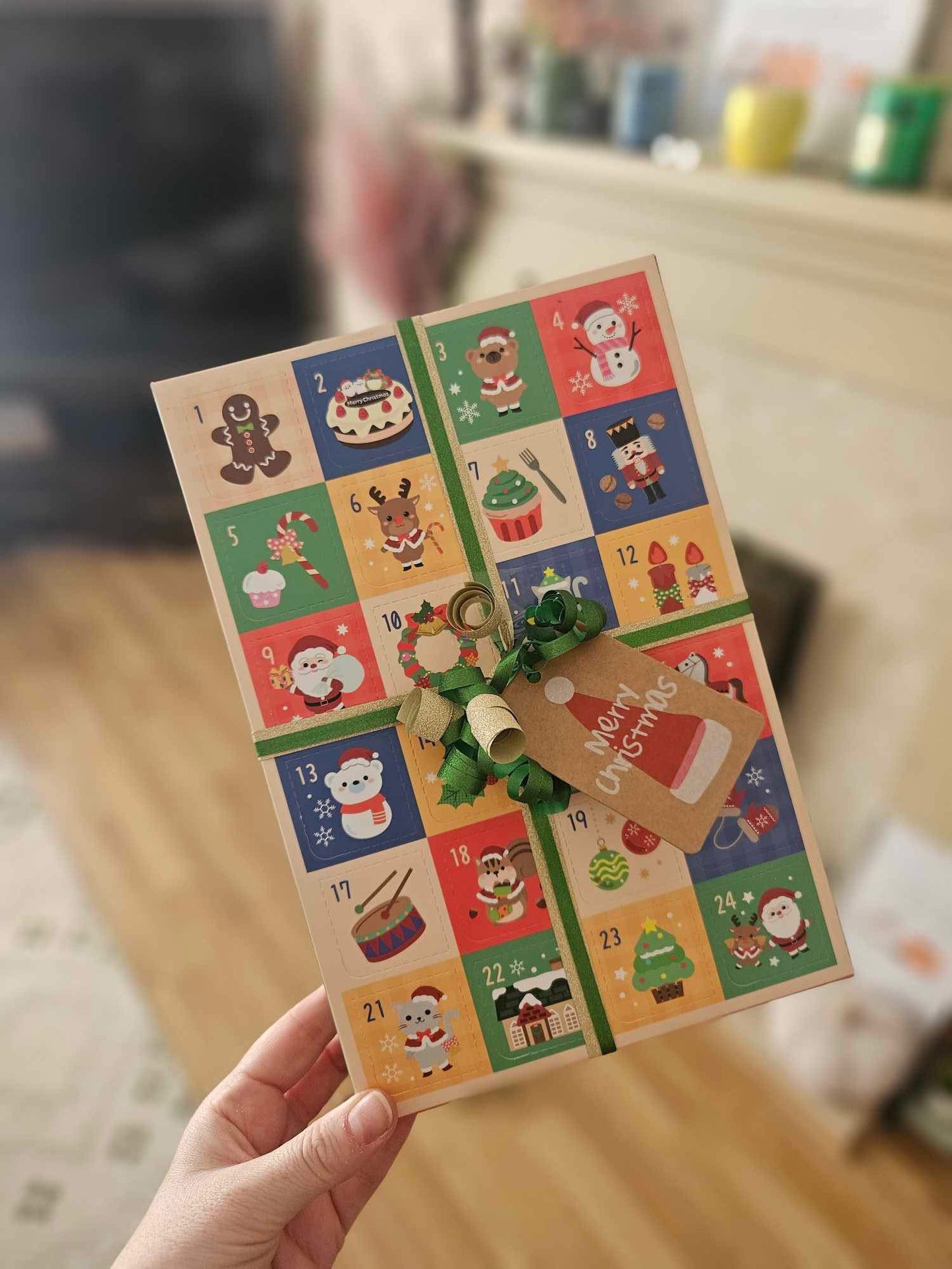 Refillable advent calendar (comes filled)