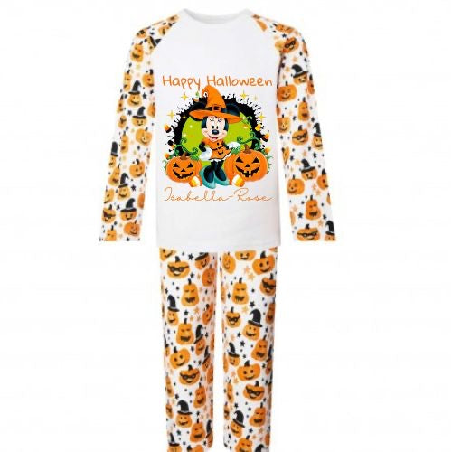 Custom Halloween pyjamas