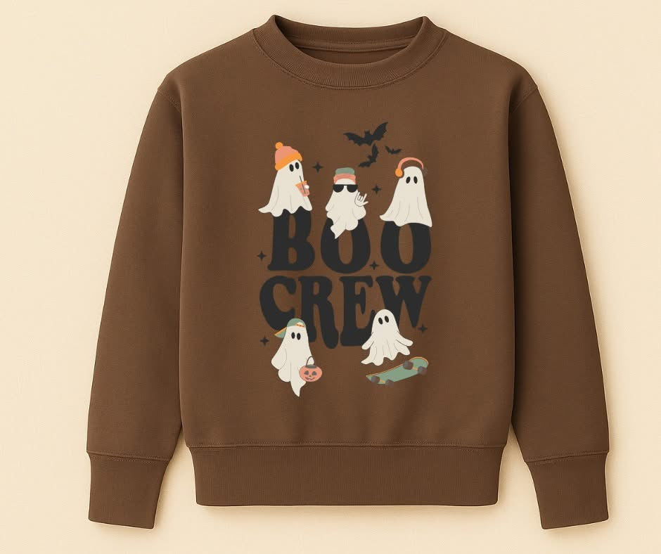 Boo crew fleeced lined jumper
