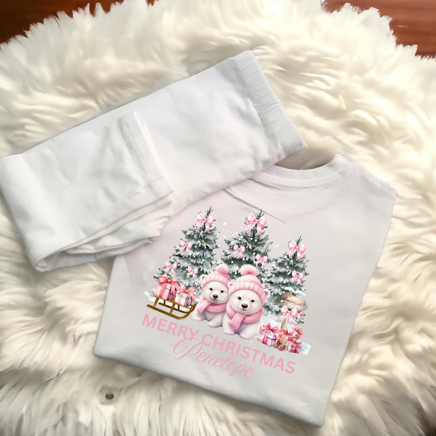 Christmas personalised leggings set (multiple designs)