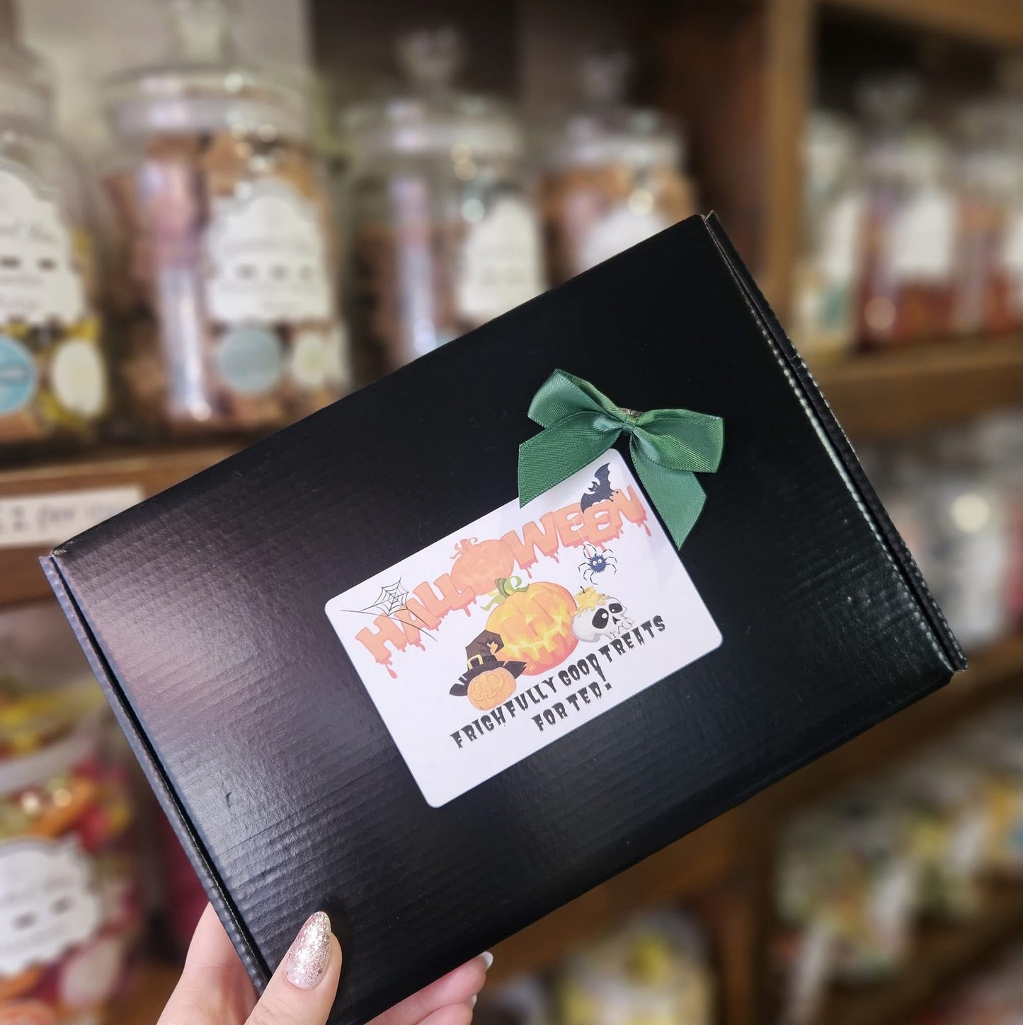 Halloween treat boxes - name can be added to box