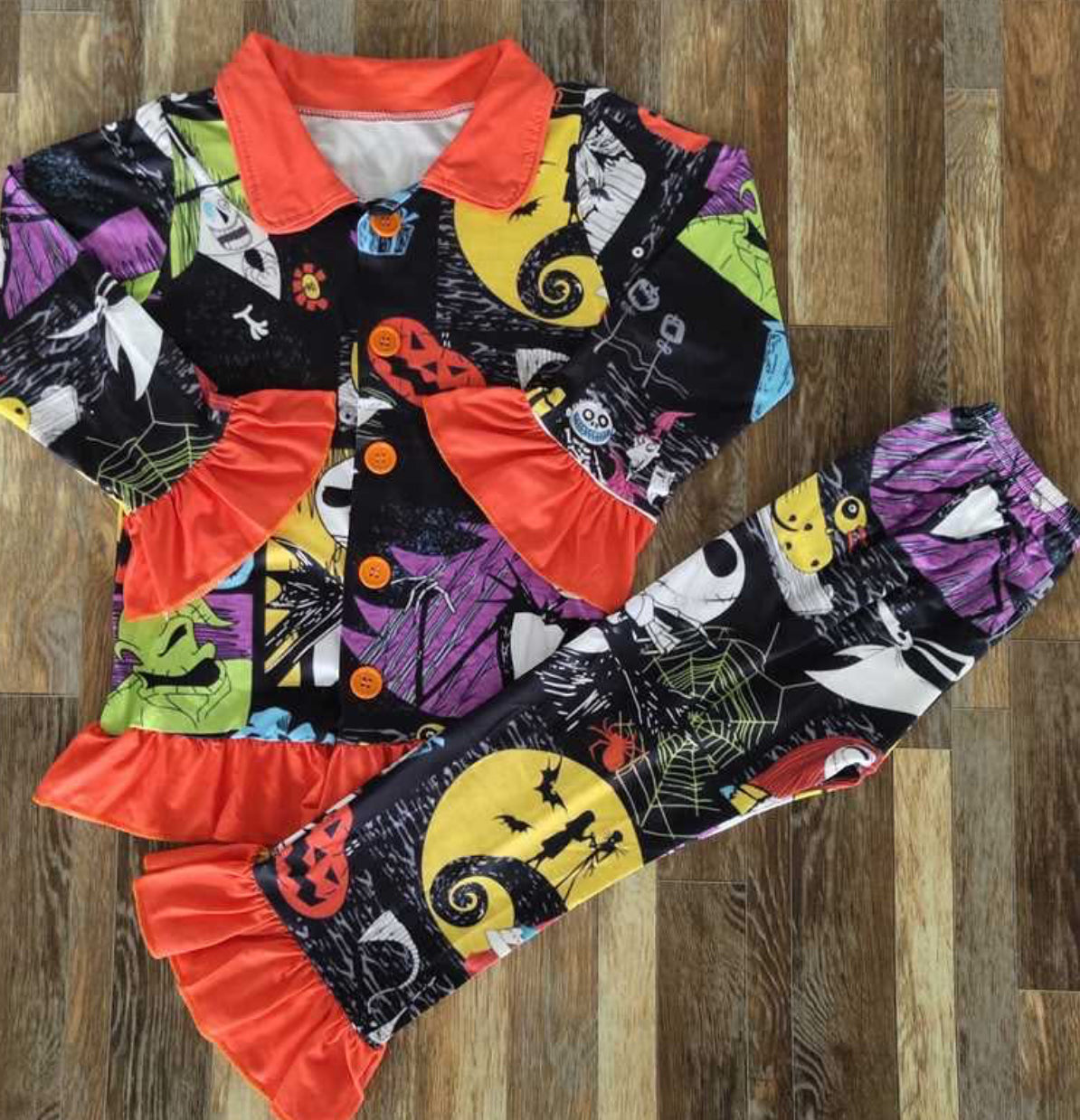 Nightmare before Christmas Halloween pyjamas