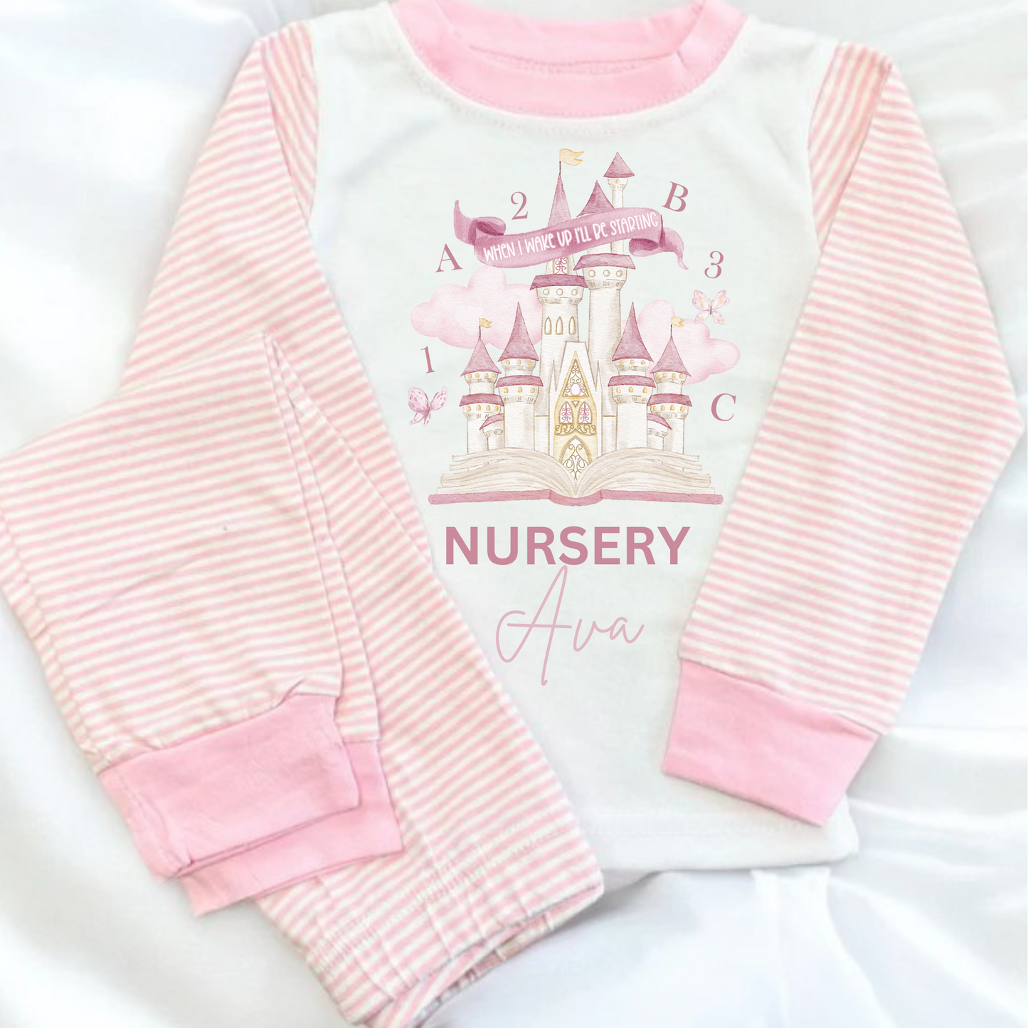 When I Wake Up I Will Be Starting School/Nursery/Year/Preschool Pyjamas