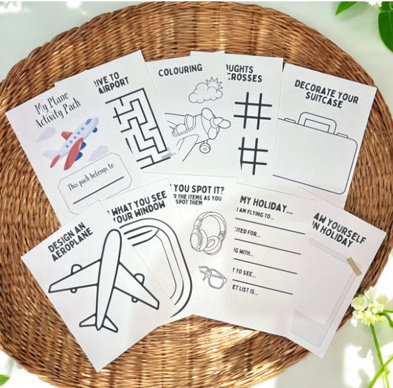 Travel/Plane Activity Pack