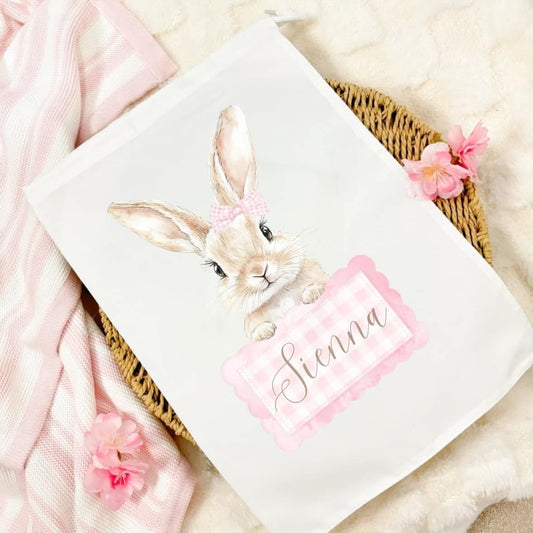 Personalised bunny bag (multiple colours)