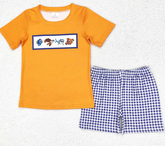 Little fish shorts set