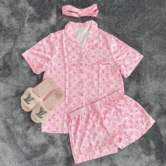 Baby pink inspired pyjamas (headband not included)