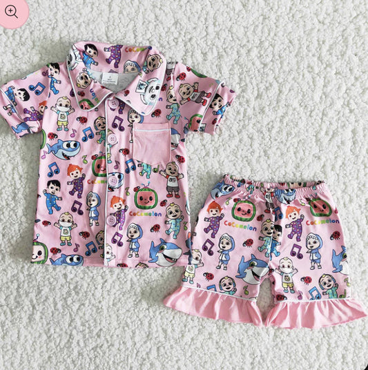 Boy/girl matching cocomelon pyjamas