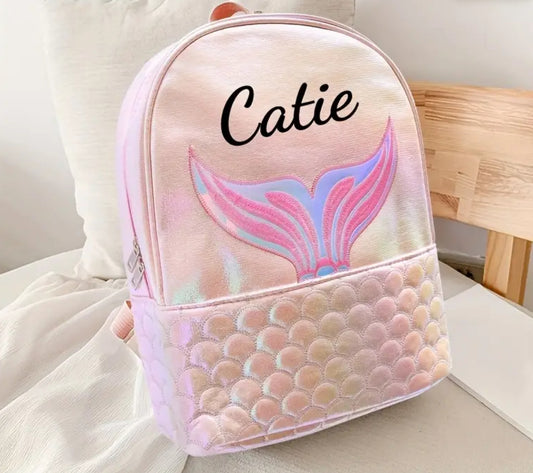 Personalised mermaid bag