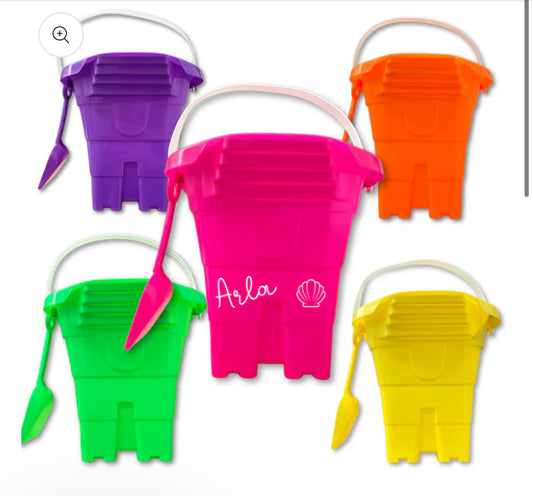 Personalised bucket & spade set