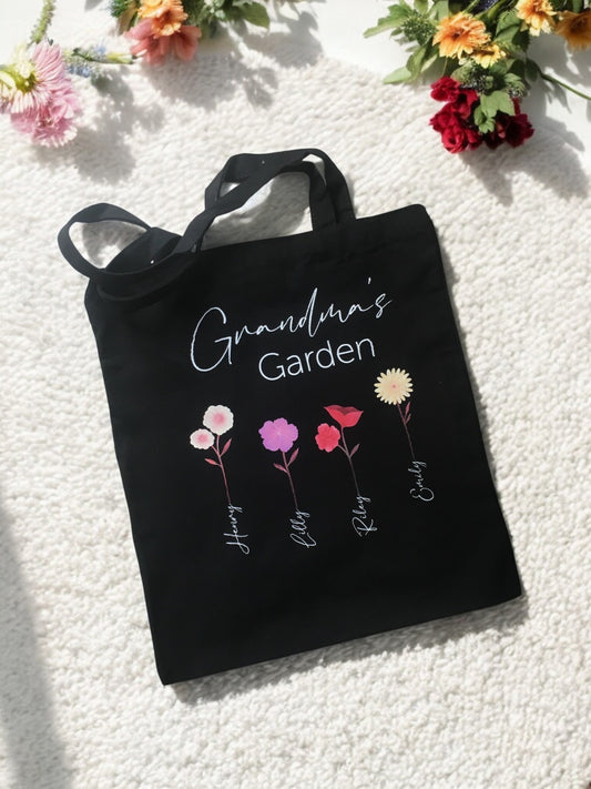 Grandma/mummy/nanny/Nana personalised tote bag