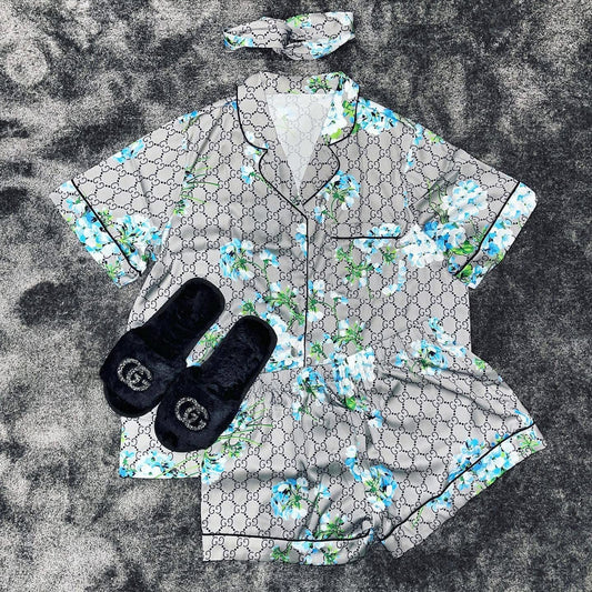 Floral inspired pyjamas (slippers not included)