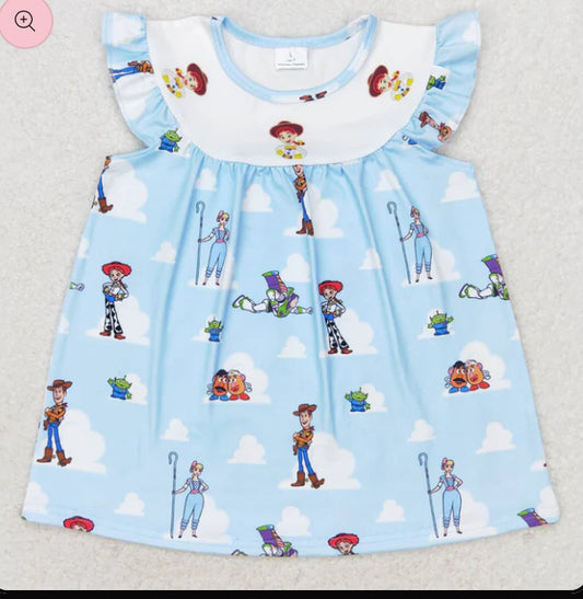 Toy gang embroidered dress