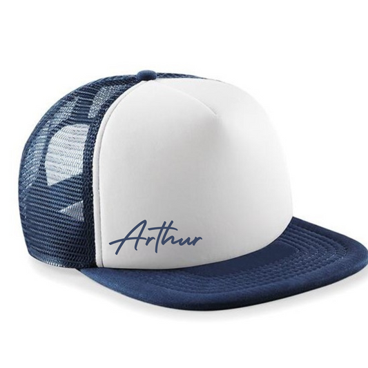 Navy Personalised Cap