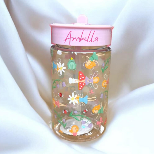 Personalised Fairy Bottle With Flip Spout