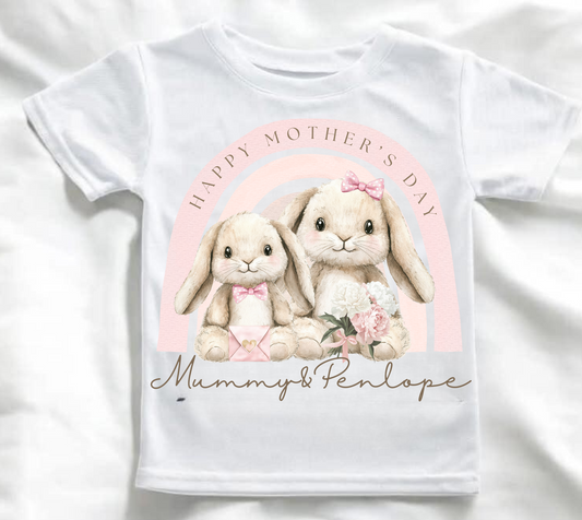 Personalised Mothers day t shirt