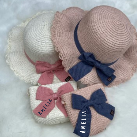 Personalised Bag & Hat Set
