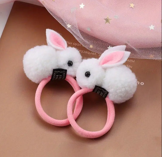 2 pack bunny hair clips
