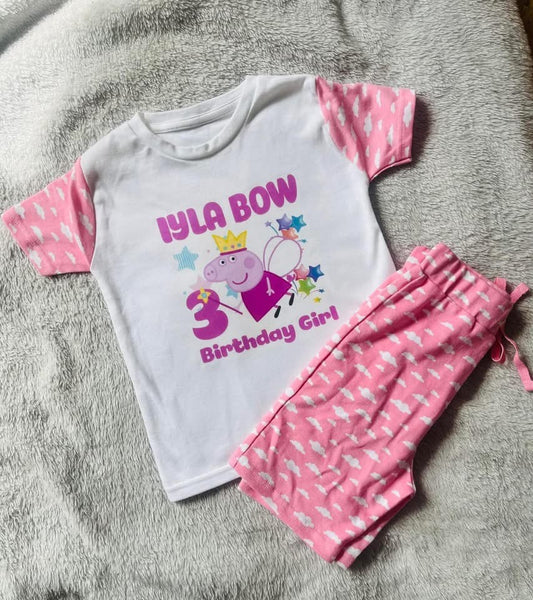 Little pig personalised pyjamas